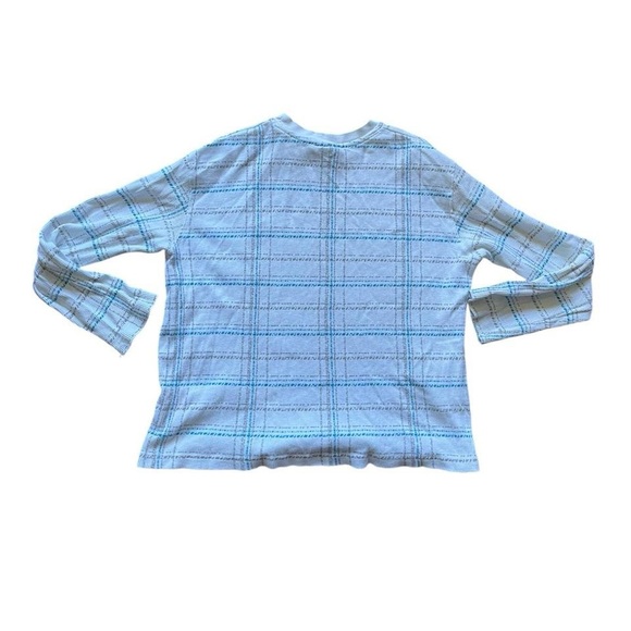 holy moly >.< | Y2K cyber2k alt white ribbed graphic lonsleebe - Picture 2 of 2